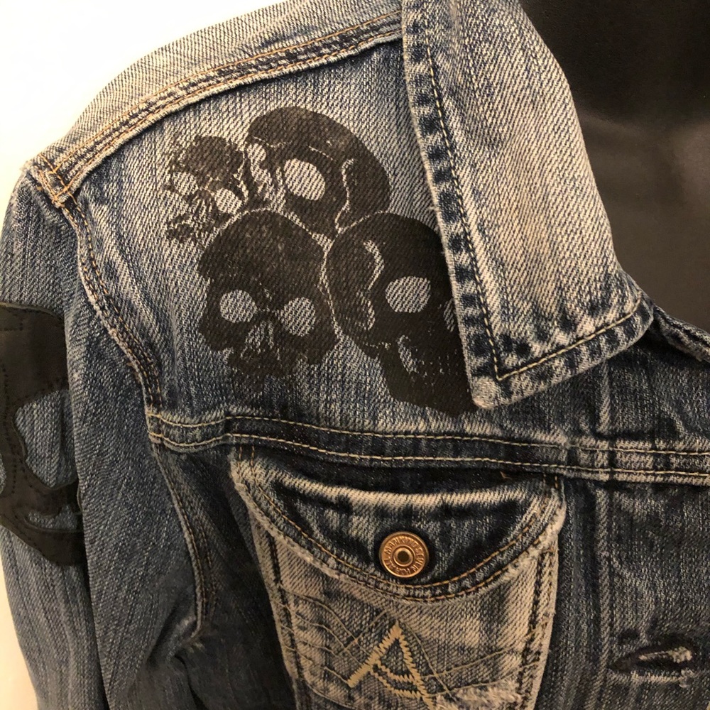 7 for all mankind rare denim jacket almost new